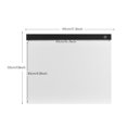 thumbnail image 2 of A3 Large-size Light Box LED Artcraft Tracing Light Pad Stepless Dimming Eye-protecting Pad for Tatoo Diamond Painting Drawing Sketching Animation, 2 of 7