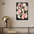 thumbnail image 3 of My Petals Contemporary Abstract Shapes Trendy Canvas Wall Art by Art Remedy, White Floater Frame, 16"x24", 3 of 7