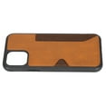 thumbnail image 3 of Para iPhone 11 Pro Funda de protección PU PC Caja de teléfono ultra delgada a prueba de golpes con billetera lateral Amarillo, 3 of 14