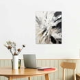 thumbnail image 2 of COMIO Black wabi-sabi wall art beige wabi sabi wall art beige and black wabi sabi canvas art black wabi-sabi painting on canvas waibi-sabi art, 2 of 4