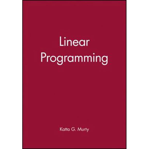 Pre-Owned Linear Programming (Paperback) 047109725X 9780471097259