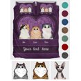 thumbnail image 5 of Cats In My Heart - Personalized Cat Bedding Set, 5 of 5