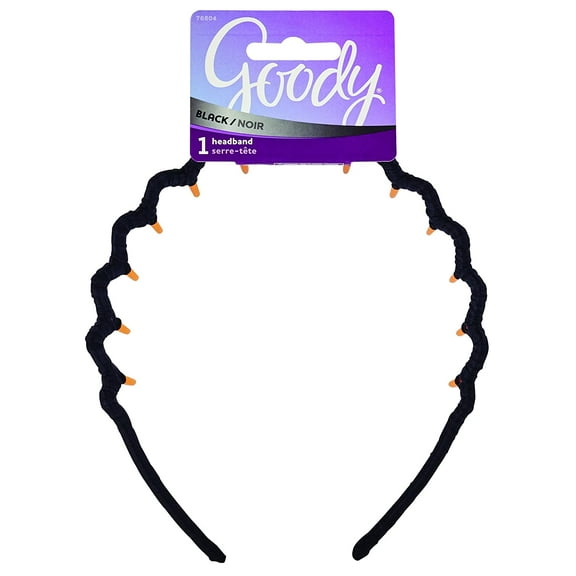 Goody Colour Collection Ribbon Wrapped Headband Black 1 Count