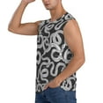 thumbnail image 3 of Kdxio Snake for Men's Muscle T-shirt,Sleeveless for Workout Running Athletic Gym Lounge Casual, 3 of 7