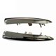 thumbnail image 4 of Left Front Chrome Bumper Trim 96732937VD for DS5 2011-2018 Side Wing Decorative Strip, 4 of 5