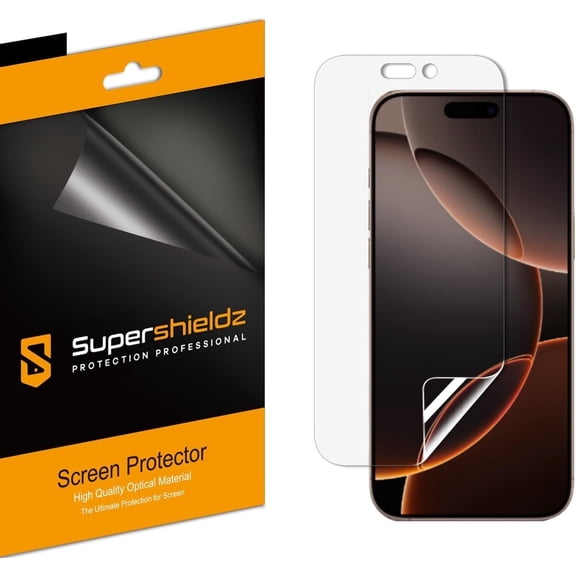 Supershieldz Designed for iPhone 17 Pro Max / iPhone 16 Pro Max (6.9 inch) Anti-Glare (Matte) Screen Protector (3 Pack)