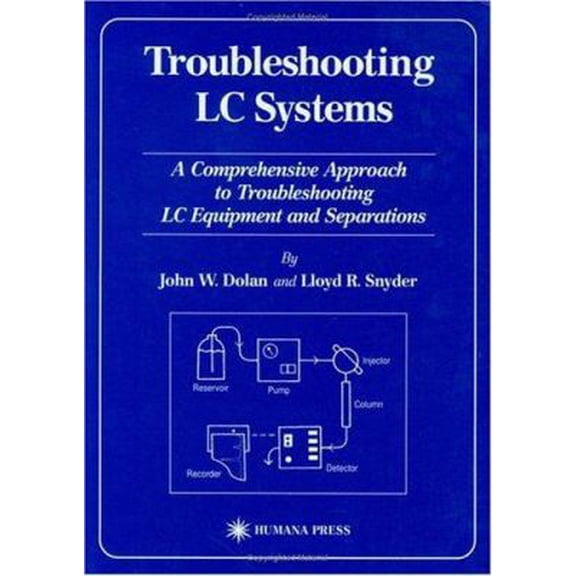 Pre-Owned Troubleshooting LC Systems: A Comprehensive Approach to Troubleshooting LC Equipment and Separations (Hardcover) 0896031519 9780896031517
