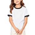 thumbnail image 3 of HAJWOH Girls Boys Short Sleeve Tee Kids Sport Crew Neck T-Shirts, 3 of 6