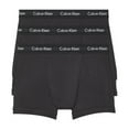 thumbnail image 2 of Calvin Klein Men's Black 3-pack Stretch Boxer Briefs, Small, 2 of 11