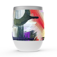 thumbnail image 3 of Motley Eye Stainless Steel Stemless Wine Tumbler 12oz | Gift | Bpa Free | Vacuum Insulated Double-Wall | With Lid, 3 of 4