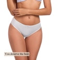 thumbnail image 6 of CF Leopard Print Womens Underwear Sexy Lace Bikini Panties Pack Stretch Women's Hipster Panties, Soft Comfort Ladies briefs Smooth Animal Print Underpant(3W,XL), 6 of 7