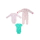 thumbnail image 2 of Kit 3 piezas Bebé Niña Onesies Pañaleros y Mameluco Multicolor OP2212HK, 2 of 5