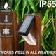 thumbnail image 3 of Lámpara solar de 2 uds para exteriores, lámpara de inducción impermeable para escaleras, decoración de jardín, lámpara de pared para patio, 3 of 7