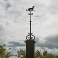 thumbnail image 6 of YardVibe 3D Dachshund Dog Metal Weather Vane, Stainless Steel Black Animal Weathervane Wind Direction Indicator Roof Garden Decorations for Outdoor Farm Yard Garden Gazebo, 6 of 6