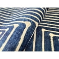 thumbnail image 7 of GLN Rugs Assos - Contemporary, Machine Washable Area Rug 4'x6' Turkish Blue Home Carpet, 7 of 7