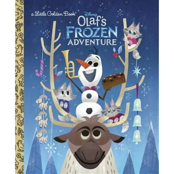 Pre-Owned Olaf's Frozen Adventure Little Golden Book (Disney Frozen) (Hardcover) 0736438351 9780736438353