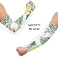 thumbnail image 4 of ALAZA Tropical Leaves Green UV Sun Protection Arm Sleeves UPF 50+ Compression Cooling Sleeve 1 Pair, 4 of 7
