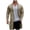 Khaki, variant on Men's Cable Knit Long Cardigan Button Front Shawl Collar Sweater Coat