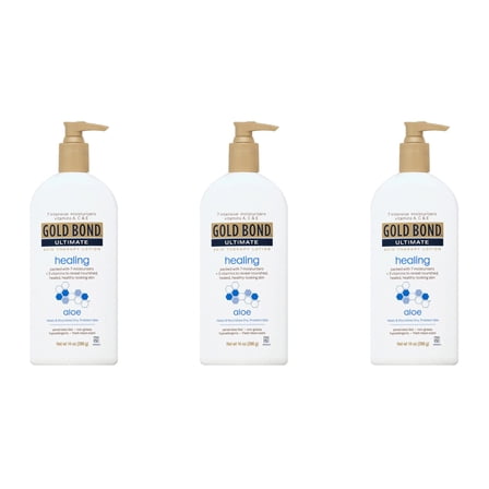 Gold Bond Ultimate Healing Lotion 14 oz (Pack of 3)