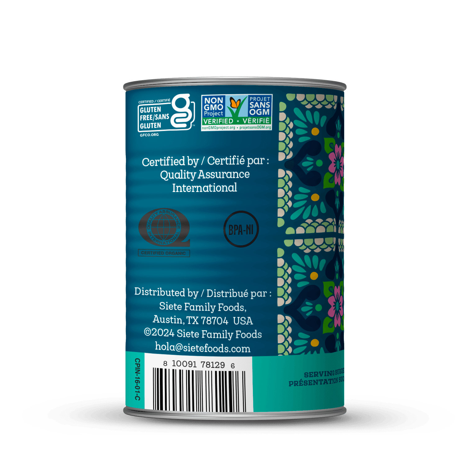 Siete Vegan Refried Pinto Beans, Siete Vegan Refried Pinto Beans