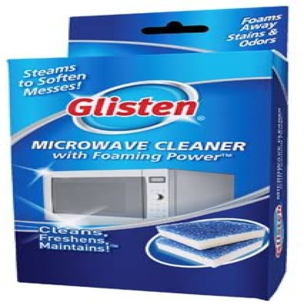 Glisten MW06T Microwave Cleaner With Foaming Power 2 Scrubbers