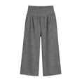 thumbnail image 6 of Drovellove Women's Plus Size High Waisted Cropped Wide Leg Yoga Pants - Casual Loose Trousers with Pockets, Soft Stretchy Everyday Wear for Lounging, Travel, or Relaxed Office, 6 of 8