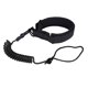 thumbnail image 2 of Stand Up Paddle Board Coiled Spring Leg Foot Rope Surfing Leash for Surfboard (black), 2 of 4