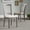 Grey, variant on iNSPIRE Q Farmhouse Transitional Antique White Finish Linen Dining Chair, Beige (Set of 2)