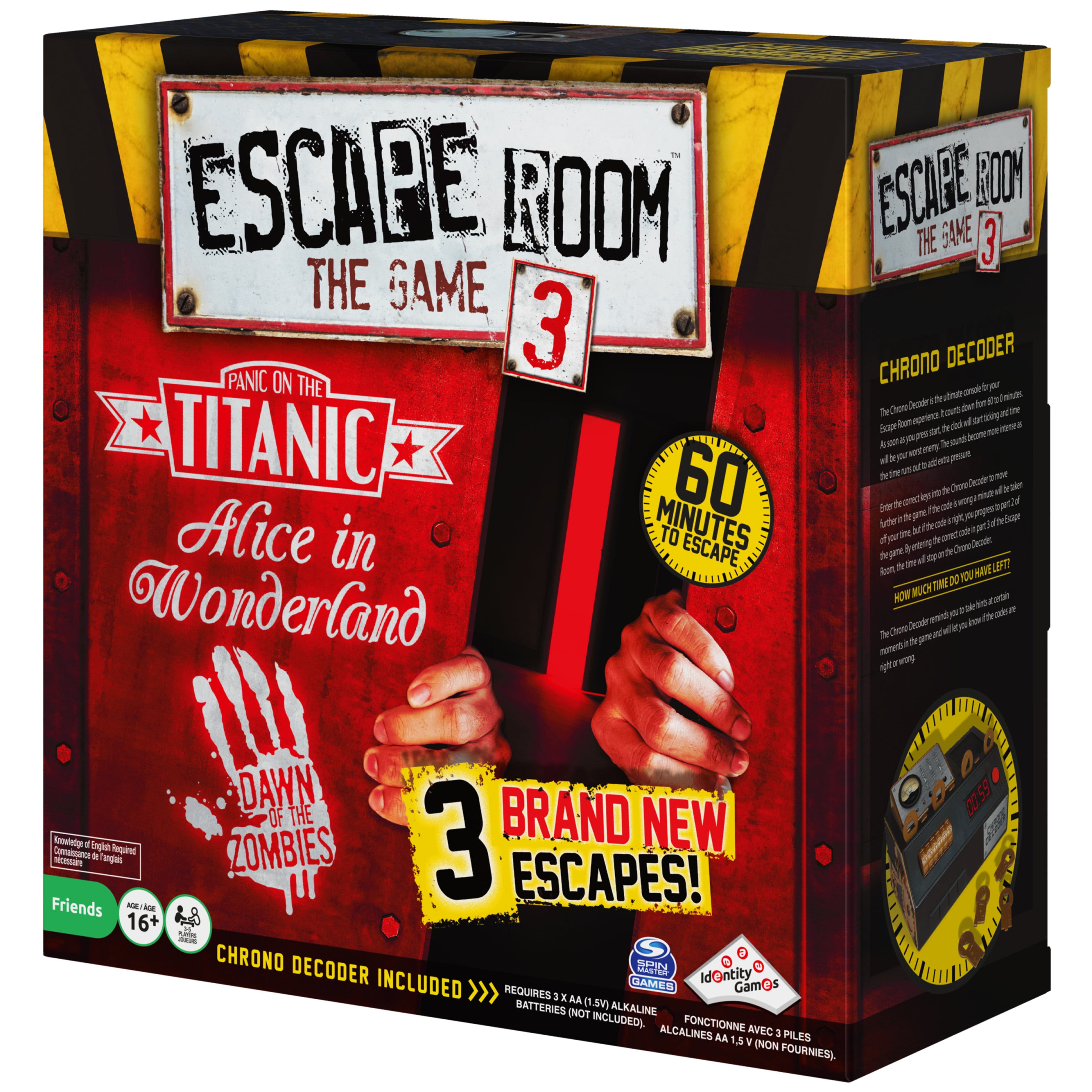  Spin Master Games - Escape Room The Game : Toys & Games