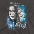 thumbnail image 2 of Harry Potter Always Women's T Shirt, Charcoal, 2X-Large, 2 of 6