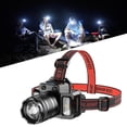 thumbnail image 3 of Lampe Frontale Rechargeable LED Zoom Réglable Lampe Frontale USB, Z6T2, 3 of 8