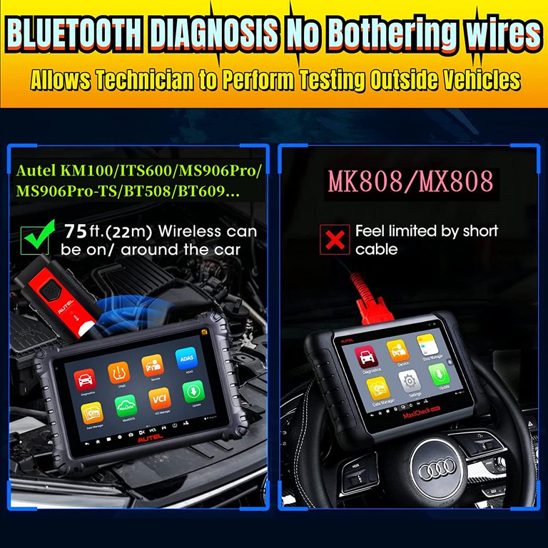 【未使用】AUTEL MaxiVCI V200 正規品 OBD2 VCI Autel MaxiVCI V200 VCI200 OBD2 Bluetooth Connector Adapter Vehicle
