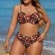 thumbnail image 1 of Traje de baño tankini de talla grande para mujer, bikini sin tirantes con recortes florales, traje de baño de dos piezas, traje de baño de dos piezas para mujer, trajes de baño tankini para mujer, tra, 1 of 7