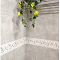 thumbnail image 4 of Cenefa de papel tapiz con diseño floral blanco 3D, despegable para pared, 10 cm x 16,4 pies, 4 of 4