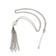 thumbnail image 2 of Guardurnaity Collar de cadena de moda ajustable con borlas Aleación única Estilo simple Gargantilla Día de San Valentín Collares para mujer Plata Type3 NO3 Guardurnaity AP009279-02, 2 of 6