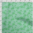 thumbnail image 3 of Soimoi Watercolor Fruit Printed, Poly Canvas Fabric, Decor Sewing Fabric by The Yard 56 Inch Wide,Decorative Fabric for Curtains Tote Bags, Pear Green, 3 of 5