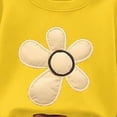 thumbnail image 4 of Paguaki Toddler Baby Girl Clothes Fall Winter Outfits Floral Print Long Sleeve Sweatshirt Pant Sets, 4 of 4