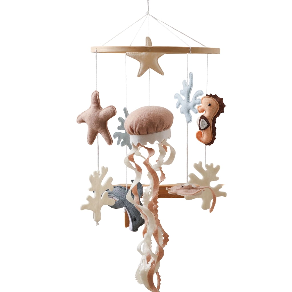 Misright Baby Crib Mobile Nursery Mobile Nursery Decors for Infant Bedroom Hangings