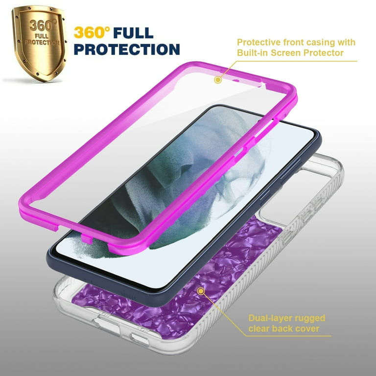 Samsung Galaxy S21 FE Case With Built-in Screen Protector