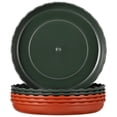 thumbnail image 1 of 6pcs Plant Saucers Plastic  Flower Pot Trays Washable Reusable Plans Water Drip Bases, 1 of 10