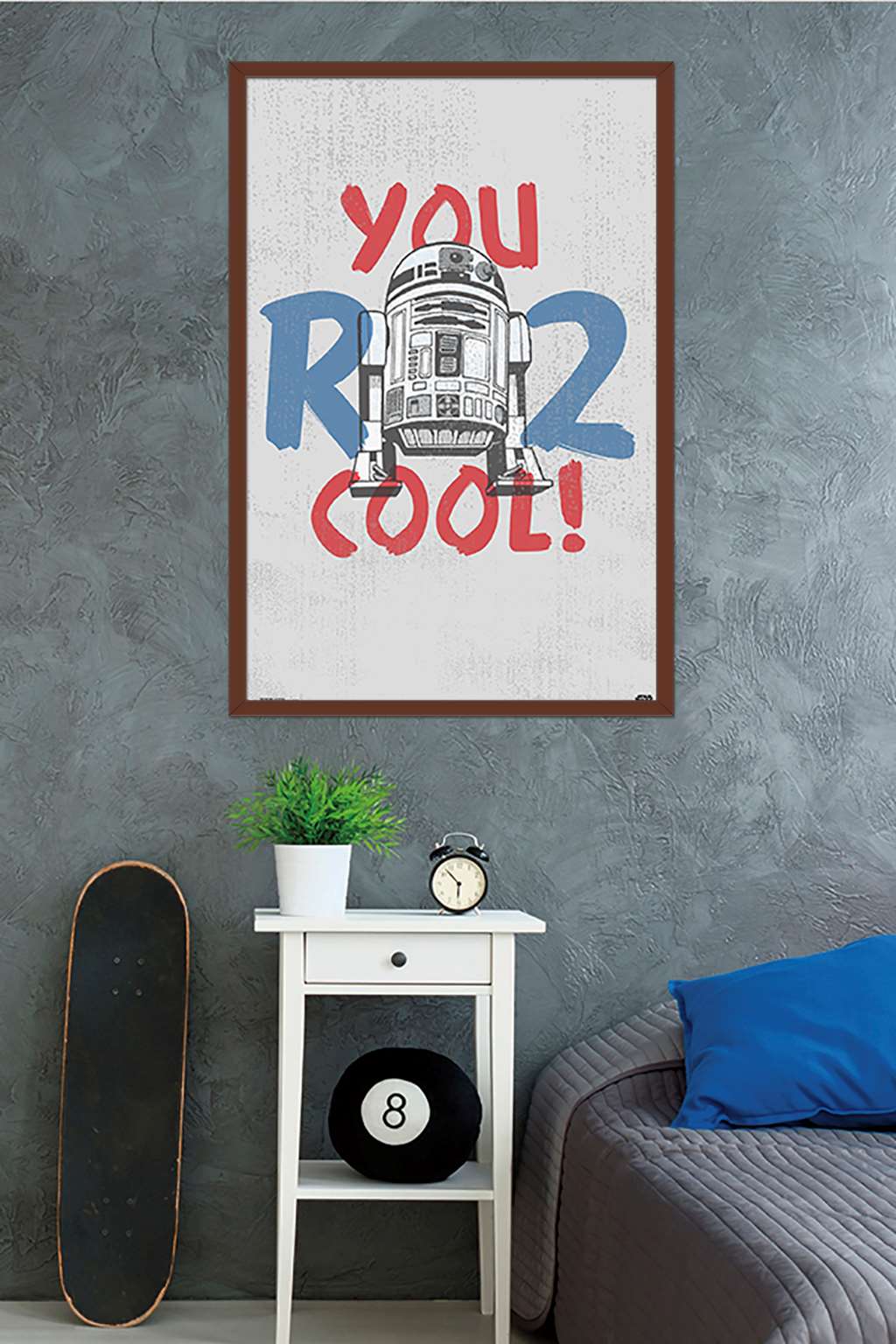 Star Wars: Saga - You R2 Cool Wall Poster, 22.375" x 34" Framed