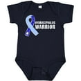 thumbnail image 3 of Inktastic Hydrocephalus Warrior with Light and Dark Blue Ribbon Boys or Girls Baby Bodysuit, 3 of 5