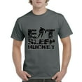 thumbnail image 1 of Artix - Men's T-Shirt Short Sleeve - Eat Sleep Hockey, 1 of 3