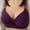 28-Purple, variant on YWDJ Bras for Women Plus Size Sleep Bras Wirefree Comfy Bras Adjustable Straps Half Cup Push up Wrap Lounge Bras Padded Lace Comfortable Bras Comfortable Bras Pink M