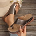 thumbnail image 5 of Mostsola Orthopedic Sandals for Women 2025 Flip Flops Comfortable Soft Sole Slip on Walking Shoes, 5 of 8