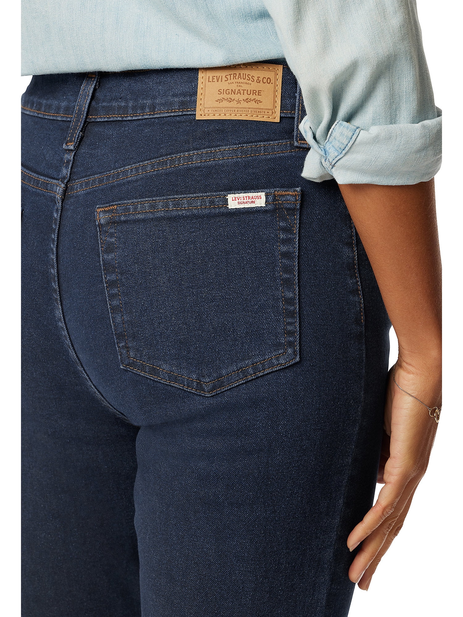 Levi Strauss Signature Women's Heritage Original Slim Jeans, Sizes 0-14