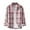 #13, variant on Pisexur Mens Plaid Shacket Jacket Fashion Flannel Plaid Shirts Casual Loose Oversized Sweatshirt Pullover Tops Lapel Button Down Formal Business Dress Shirts M-3XL