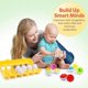 thumbnail image 4 of Matching Eggs 12 Pcs Set Color & Shape Recoginition Sorter Puzzle For Easter, 4 of 5