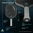 thumbnail image 6 of JOOLA Collin Johns Scorpeus CFS 16mm Pickleball Paddle, Black, 6 of 8