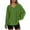 Green, variant on Women's V Neck Pullover for Fall Winter,Ladies Tops and Blouses Solid Color V Neck Long Sleeve Upper Garment